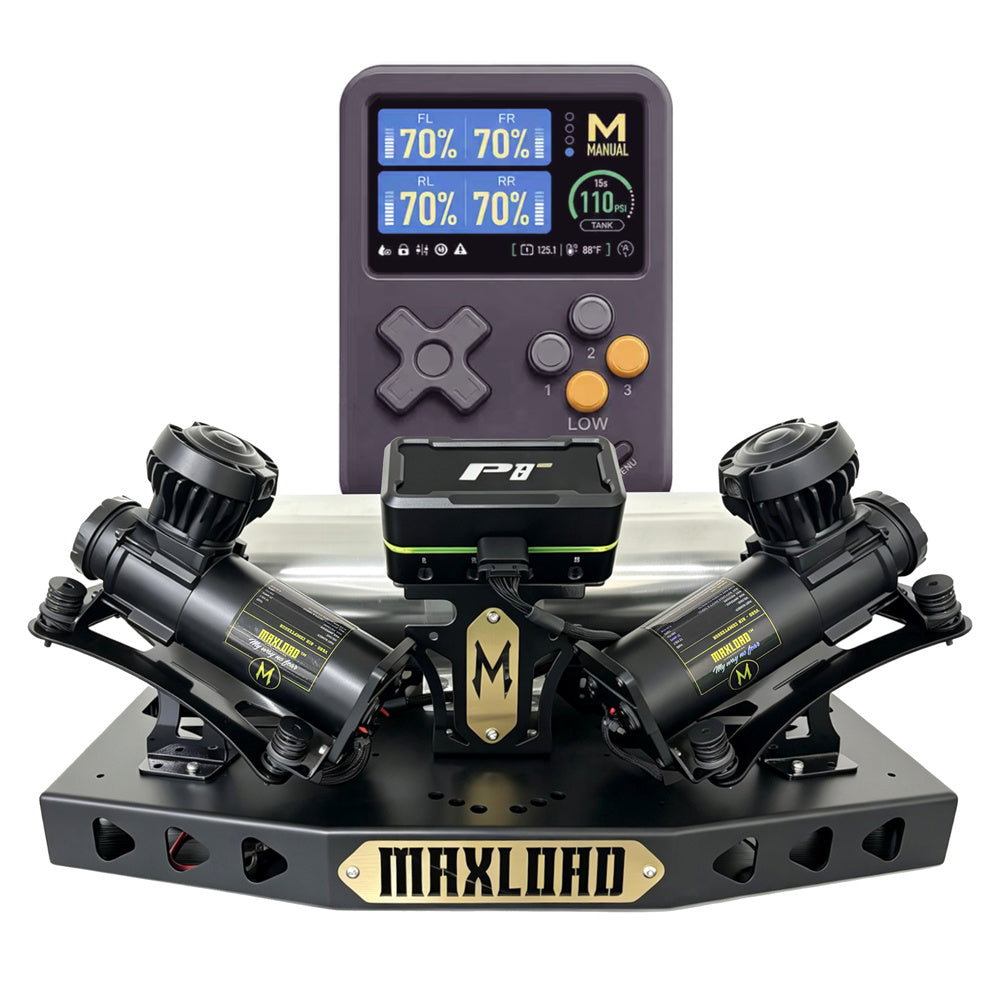 Maxload P1 PRO Air Bar|Pre‑Built All‑In‑One Air Suspension Unit