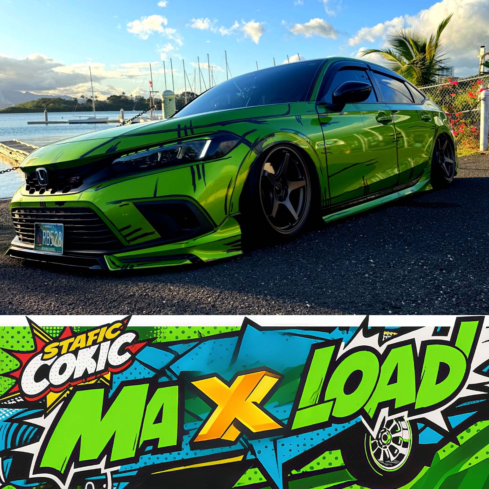 Straight into a Comic Book!