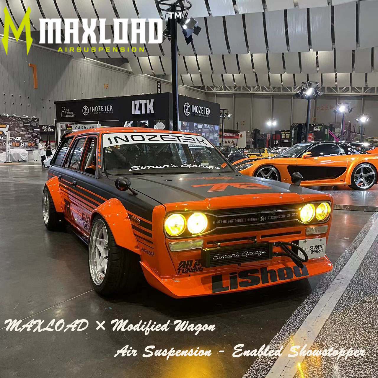 MAXLOAD - Powered! Modified Wagon Shines at Auto Show