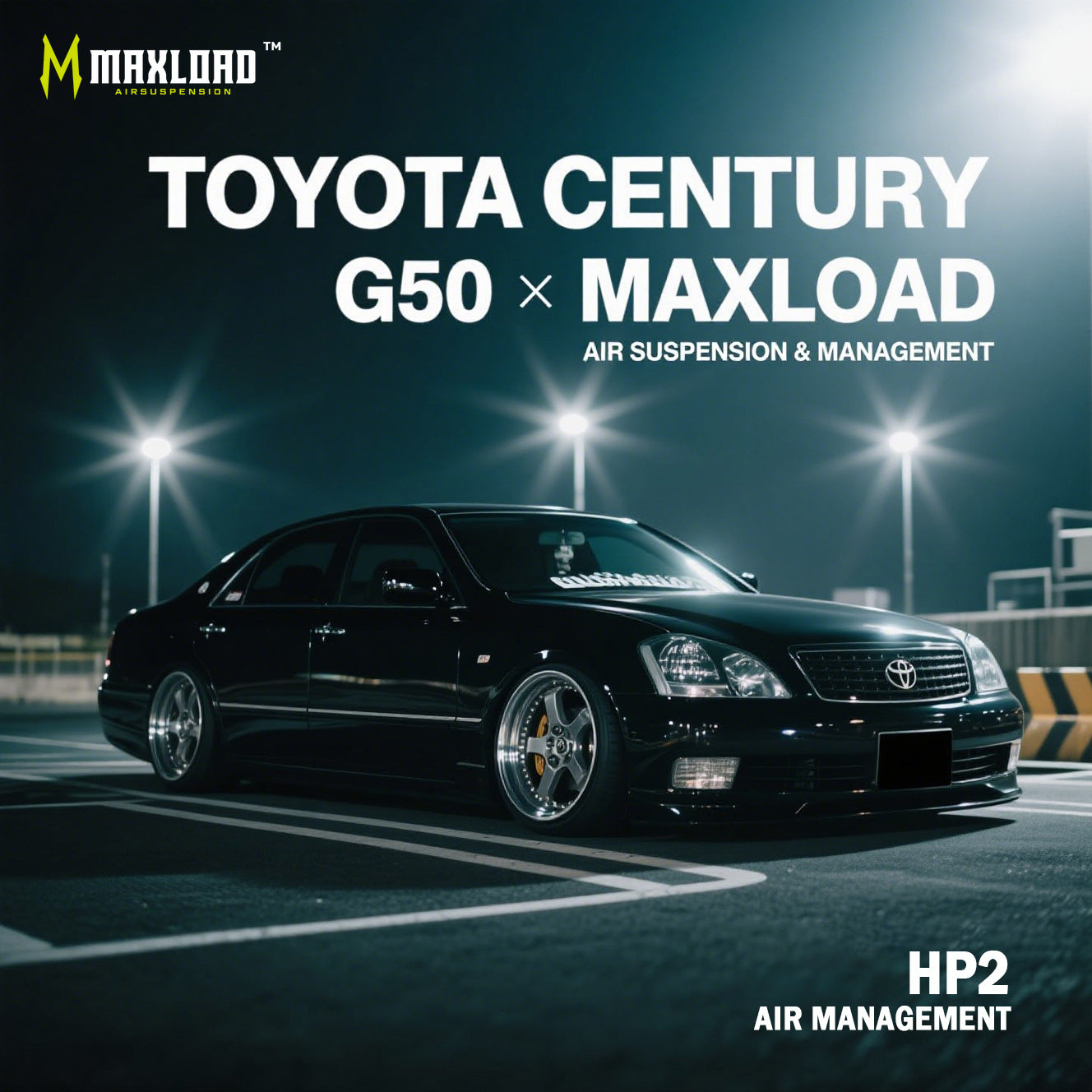 トヨタセンチュリー 2 代目 G50（1997-2017） RWD ｜Maxload エア