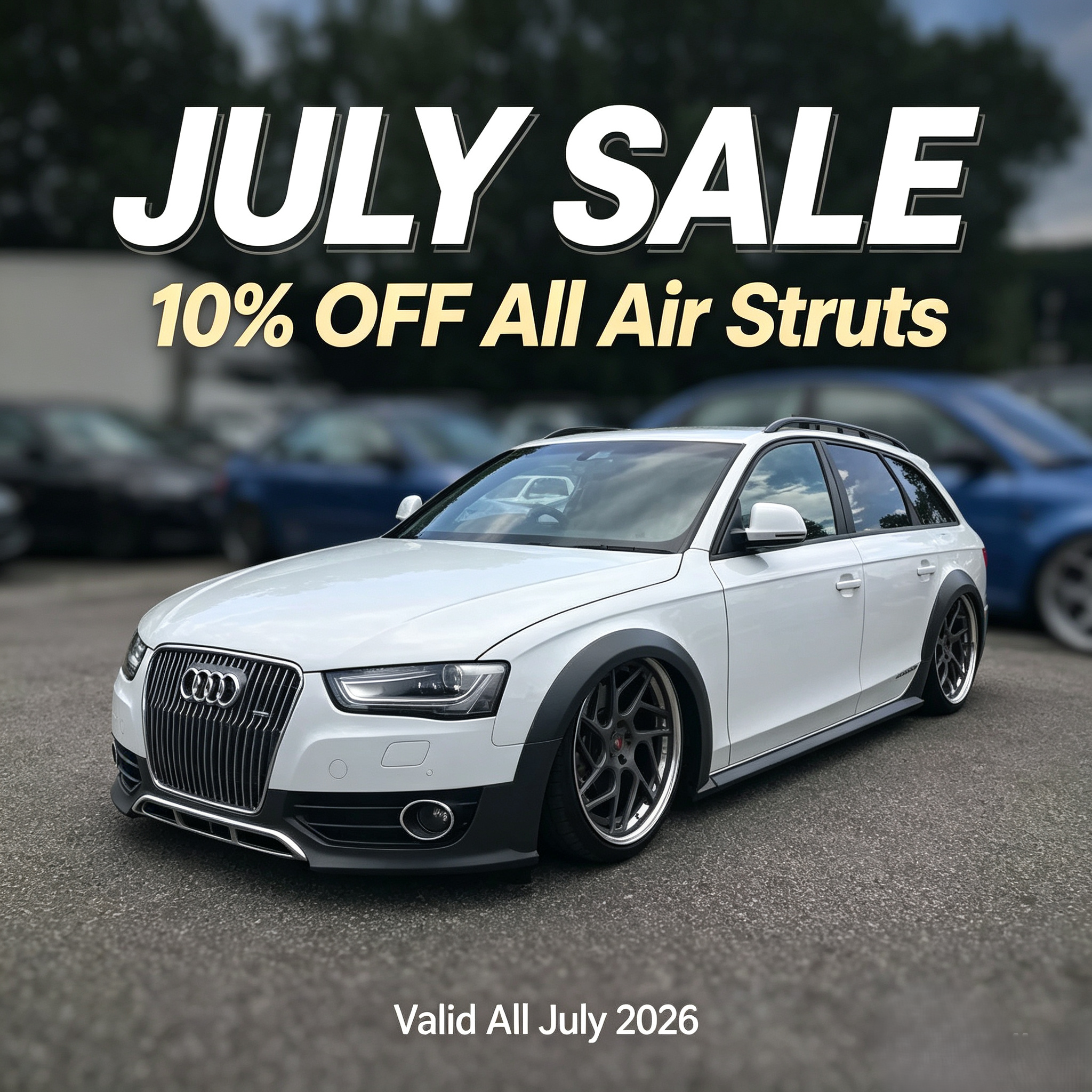 July Flash Sale: 10% OFF All Maxload Air Struts Kit