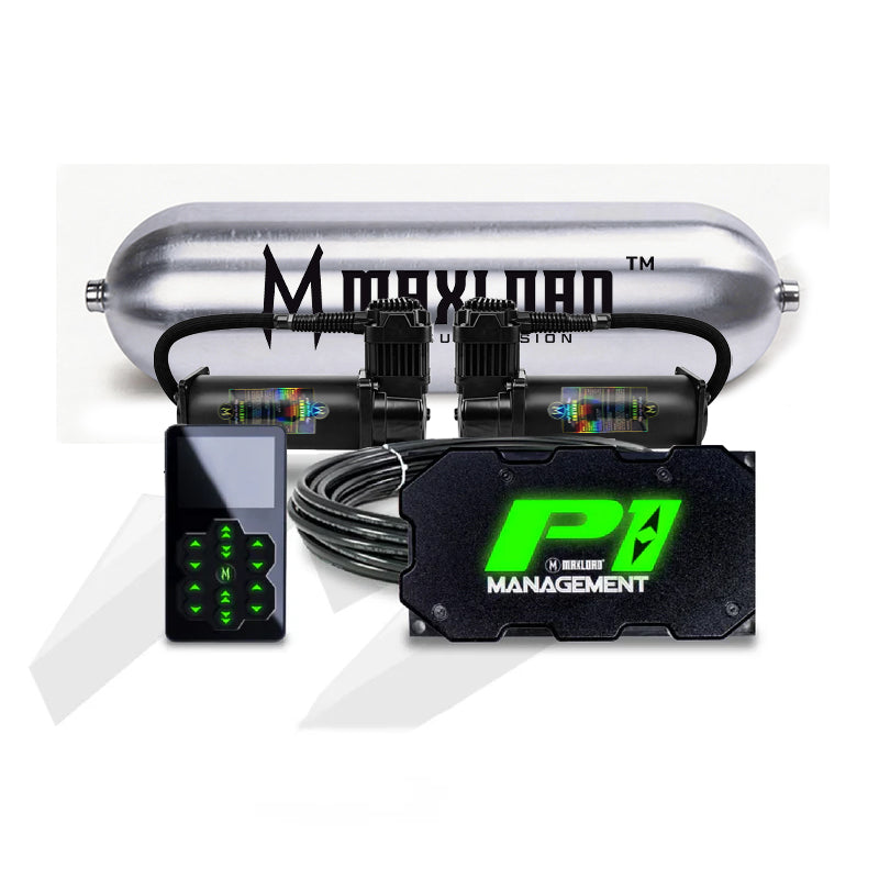 MAXLOAD P1 エアマネジメントデュアル V680 & 3 ガロンタンク付き