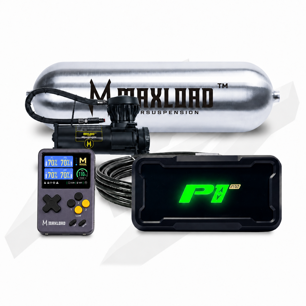 MAXLOAD P1 Pro Air Management with single V680 & 3Gal Tank