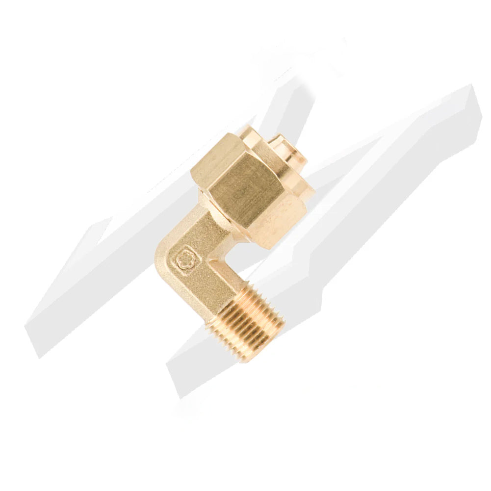 Fast-in Fittings Male Elbow 1/4NPT 1/4OD