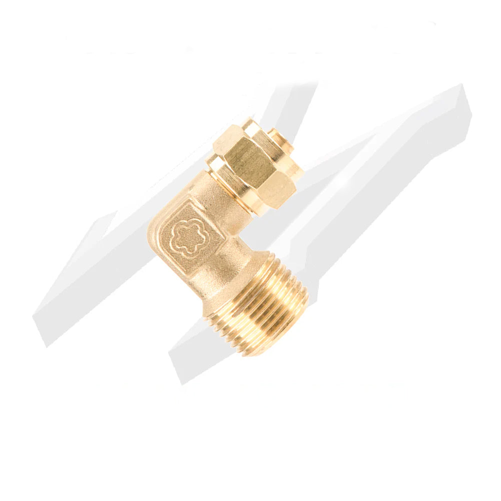 Fast-in Fittings Male Elbow 3/8NPT 5/16OD