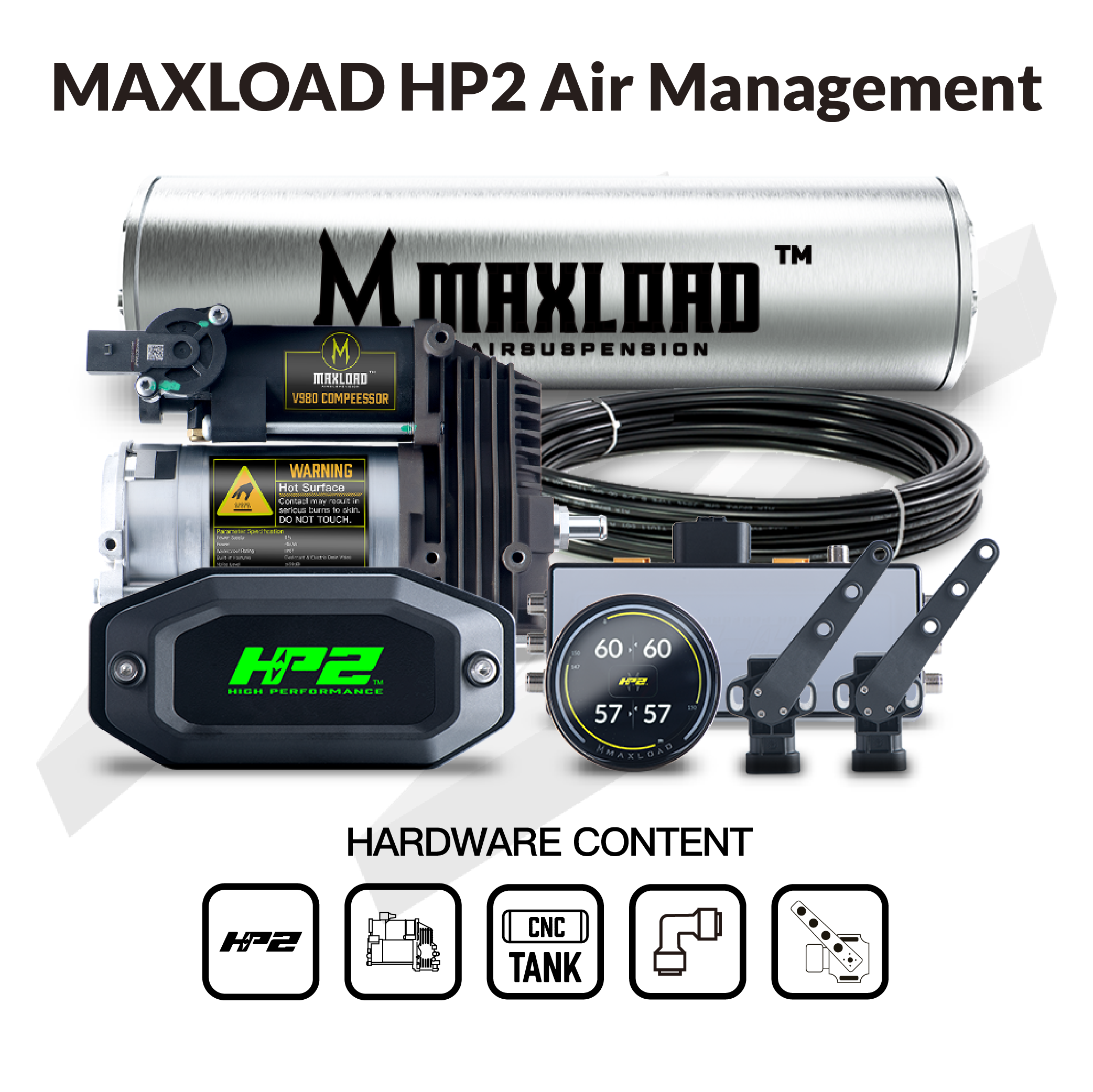 MAXLOAD HP2 Single V980 & 4Gal Tank