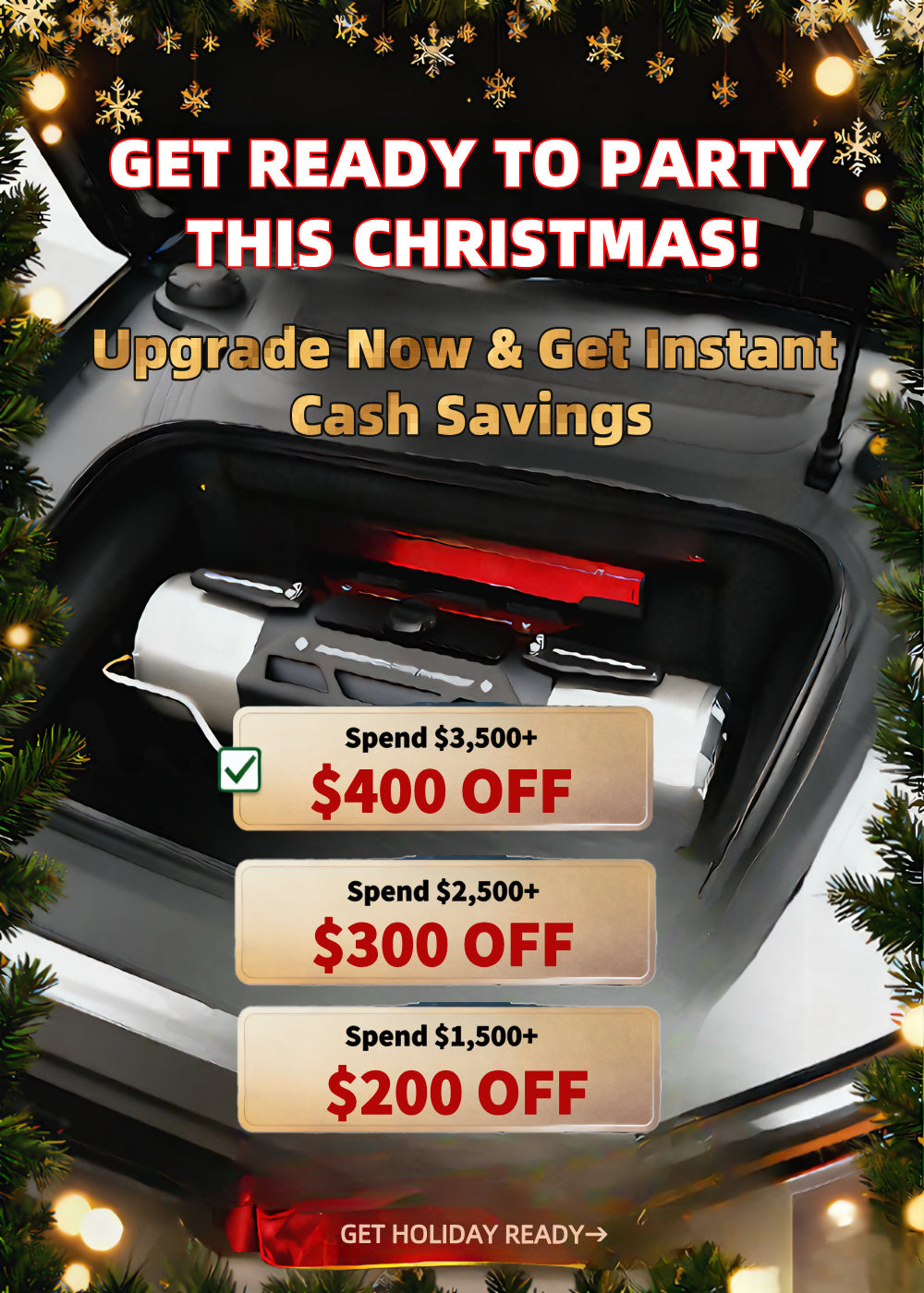 Maxload Christmas Sale – Drop It Low & Ride in Style This Holiday!