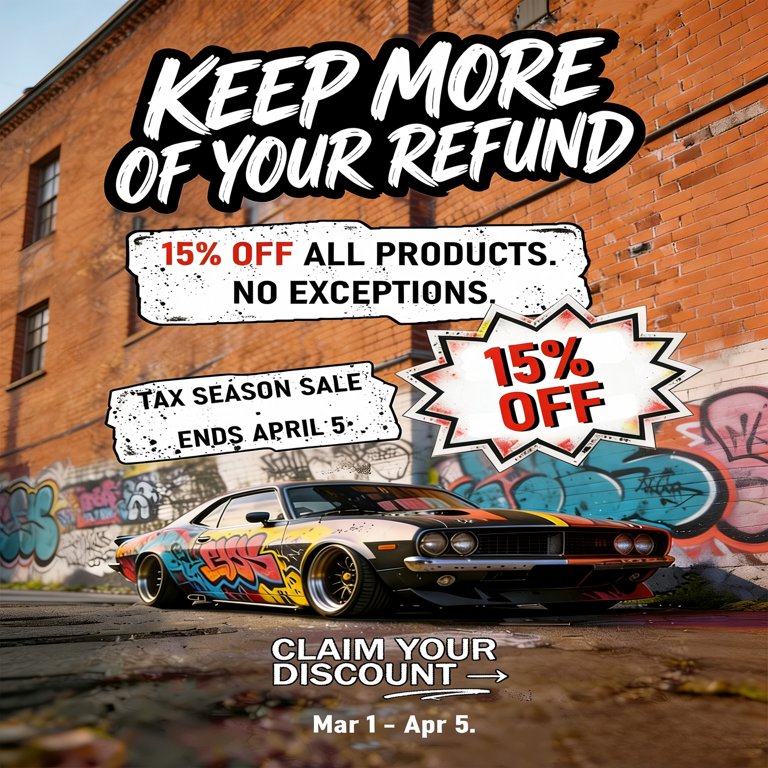 Keep More of Your Refund: Maxload’s 15% Off Tax Season Sale 💰