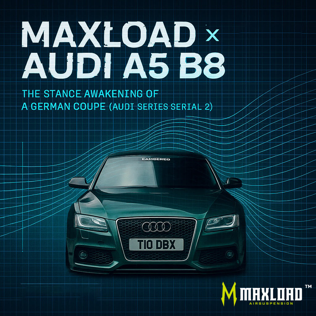 Audi A5 B8 (2008–2016) Air Suspension Upgrade | Maxload Customer Build Showcase [Audi Series]