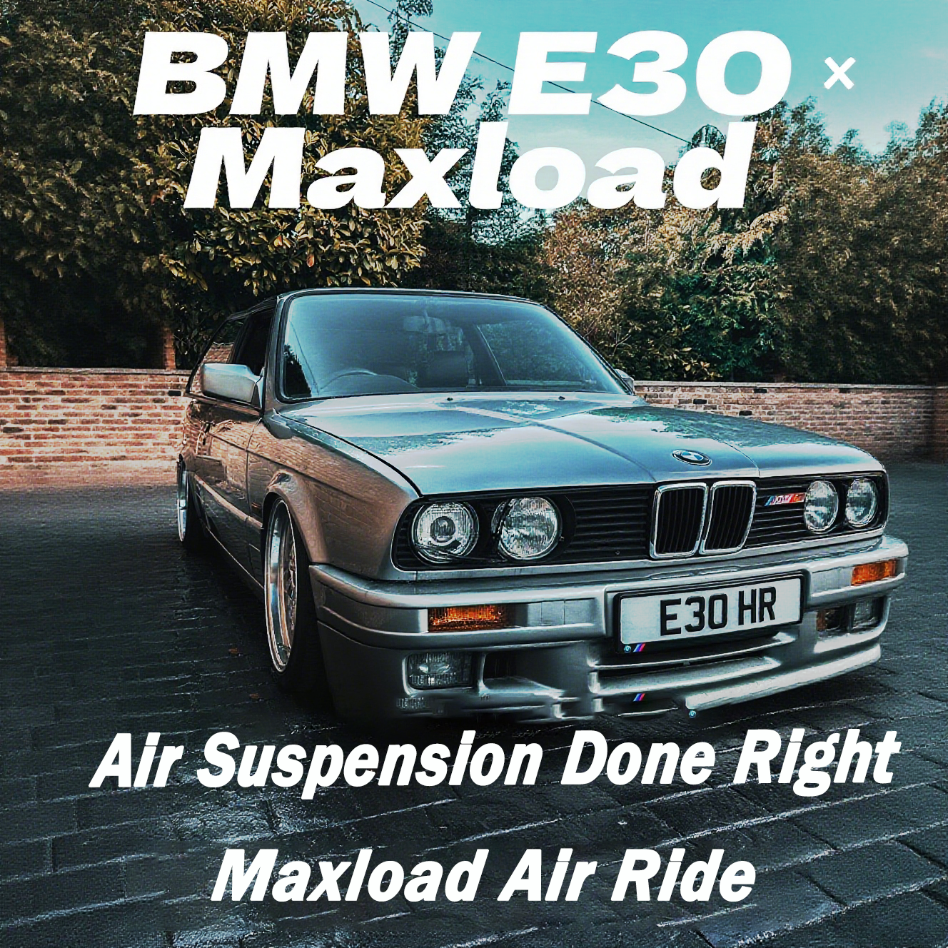 BMW 3 Series E30 (1982-1994) Air Suspension Upgrade | Maxload Customer Build Showcase [BMW Series 2]