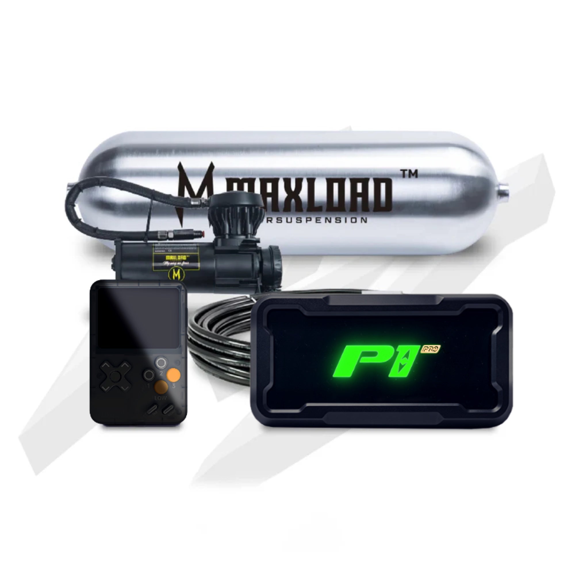 MAXLOAD P1 エアマネジメント シングル V680 & 3 ガロンタンク付き