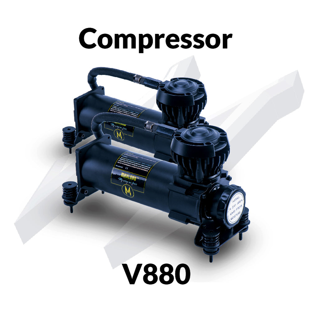V880 Razorback Shop Dual V880 Compressor for air bag ride suspension management system ...