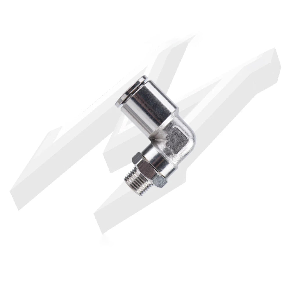 Brass Push-in Fittings Male Elbow 1/8NPT 3/8OD