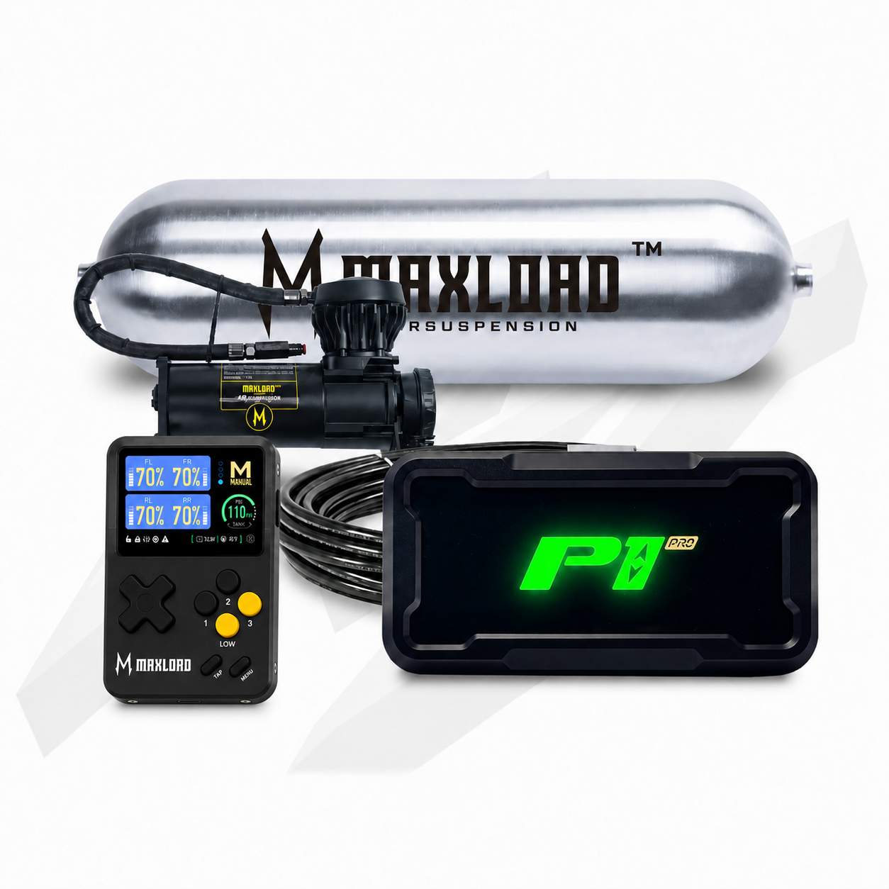 MAXLOAD P1 Pro Air Management with single V680 & 3Gal Tank