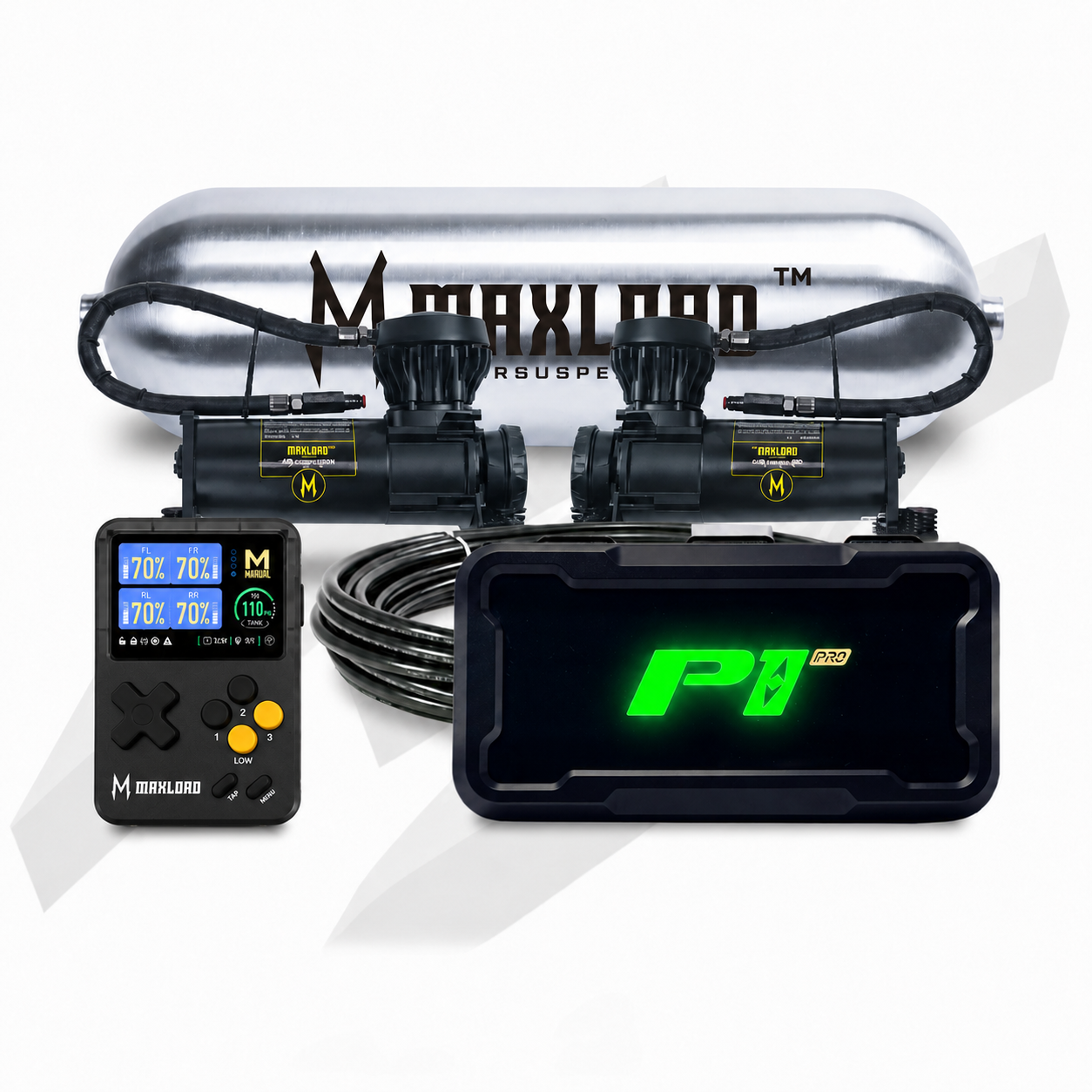 MAXLOAD P1 Pro Air Management with dual V680s & 3Gal Tank