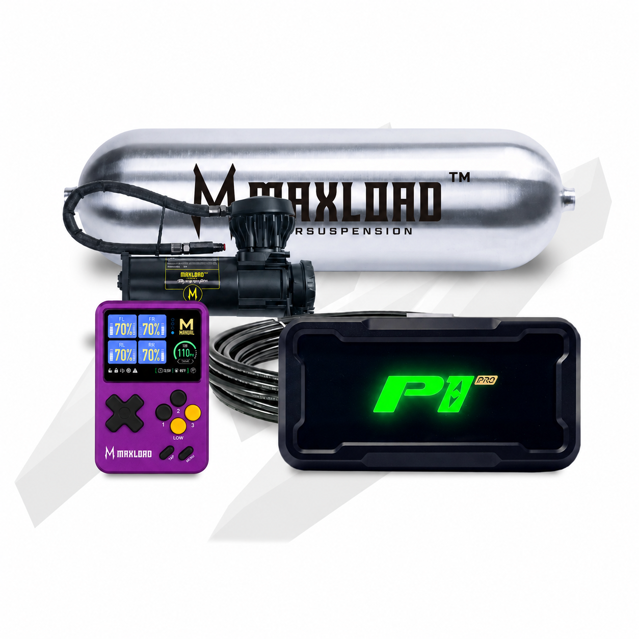 MAXLOAD P1 Pro Air Management with single V680 & 3Gal Tank