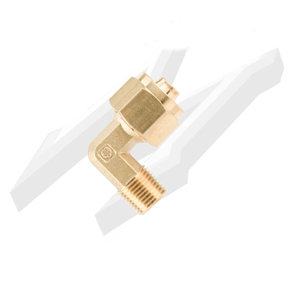 Fast-in Fittings  Male Elbow 1/8NPT 3/8OD