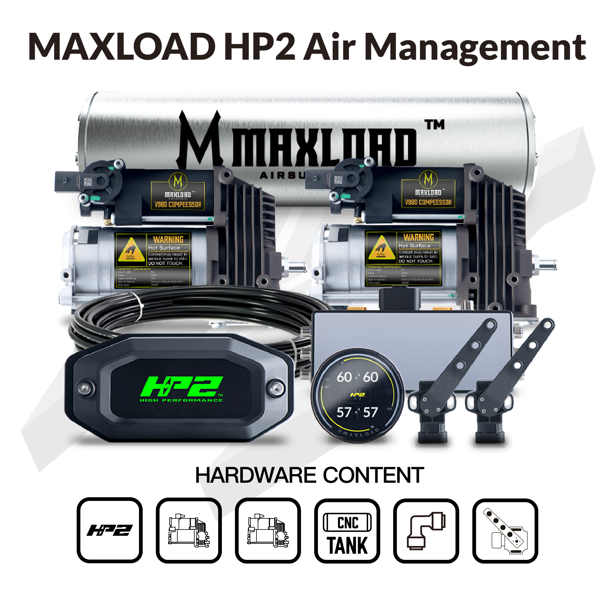 MAXLOAD HP2 Dual V980 & 4Gal Tank