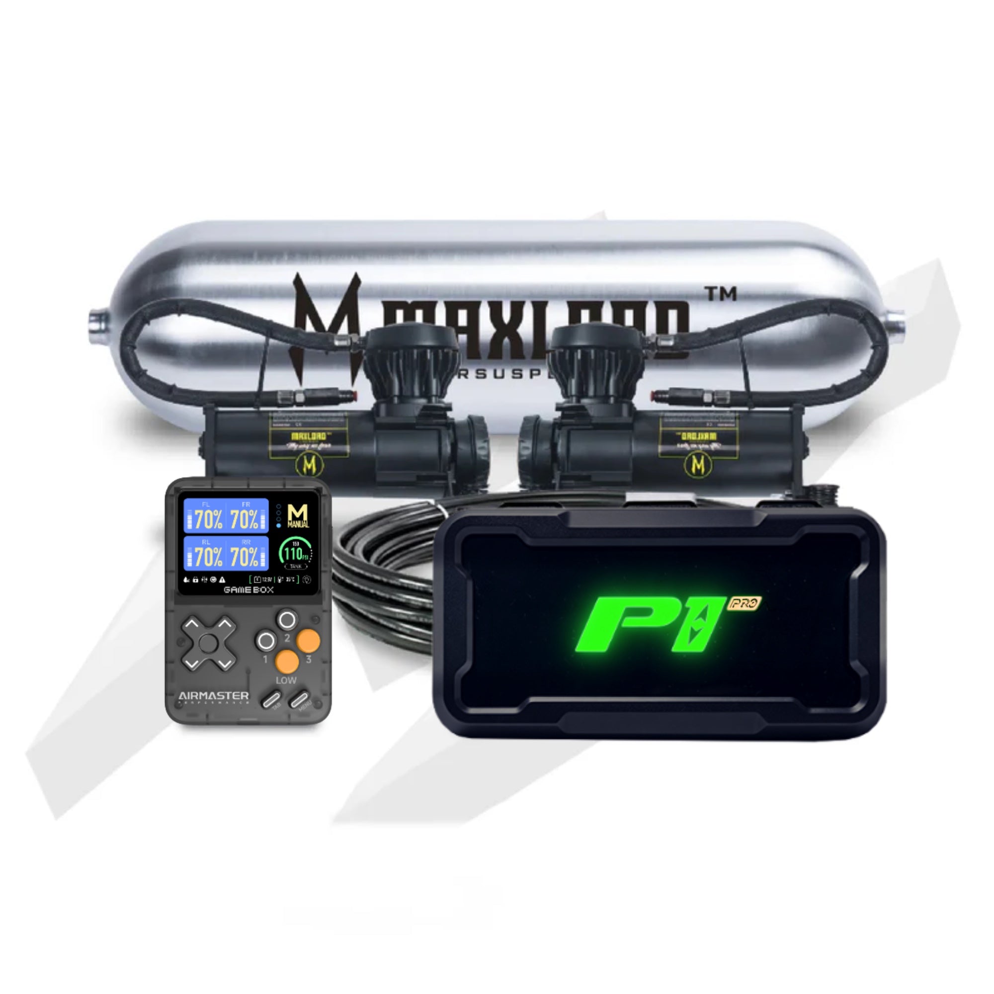 MAXLOAD P1 Pro Air Management with dual V680s & 3Gal Tank