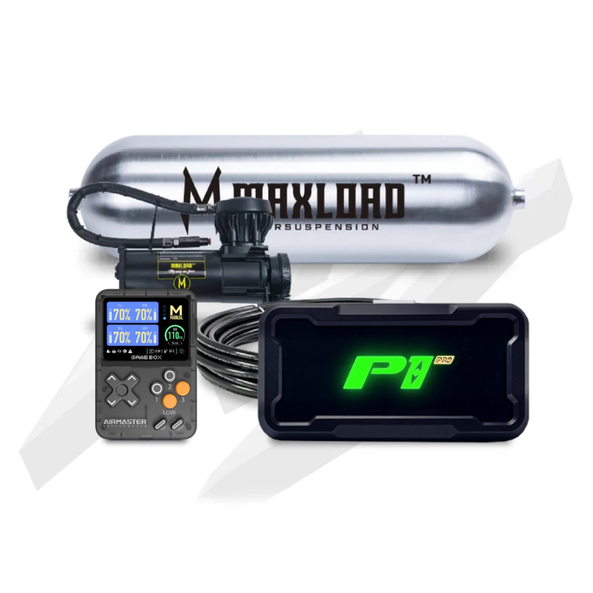 MAXLOAD P1 Pro Air Management with single V680 & 3Gal Tank