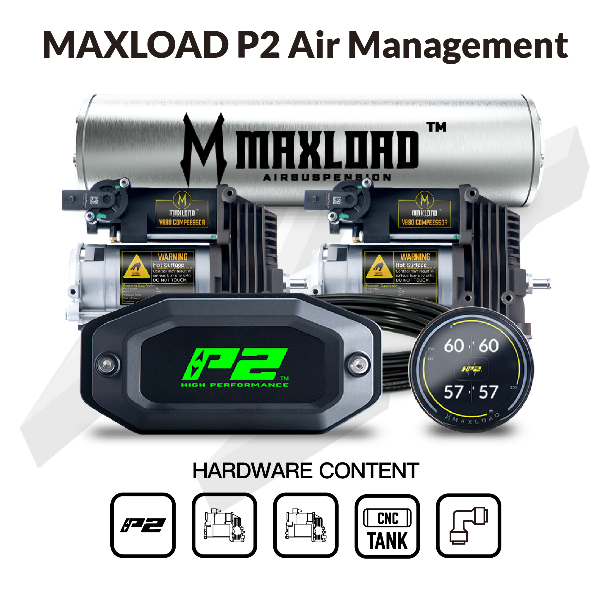 MAXLOAD P2 Dual V980 & 4Gal Tank