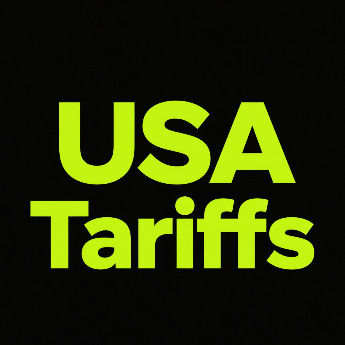 USA Tariffs