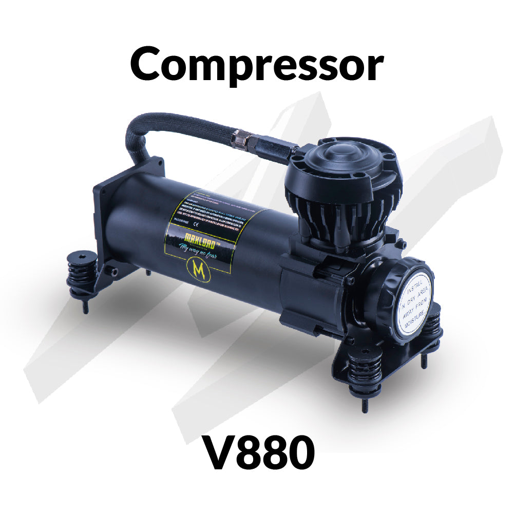 V880 Razorback Explore Top COMPRESSOR for Air Ride Suspension Kits| MaxLoadStance